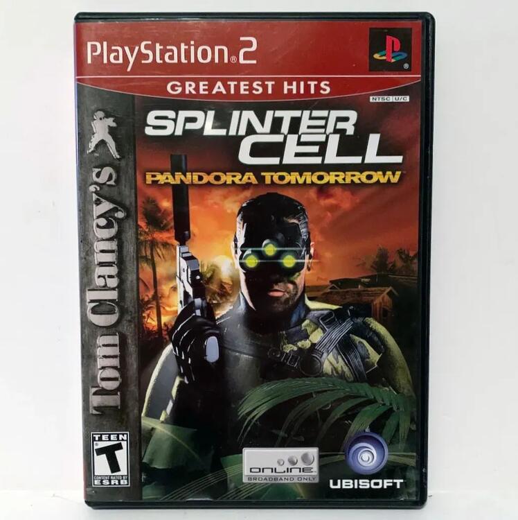 Tom Clancy's Splinter Cell: Pandora Tomorrow [Greatest Hits] by Spoutnik Gaspésie - Jeux PS2 (Shopify Collective)