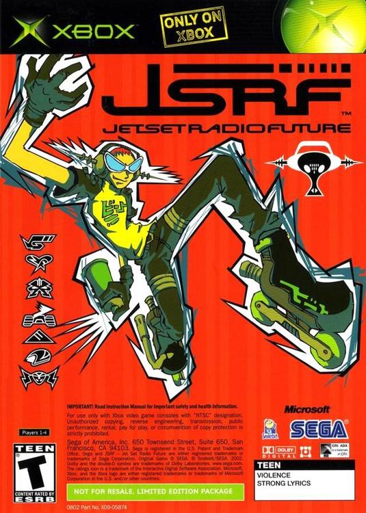 Sega GT 2002 et JSRF: Jet Set Radio Future