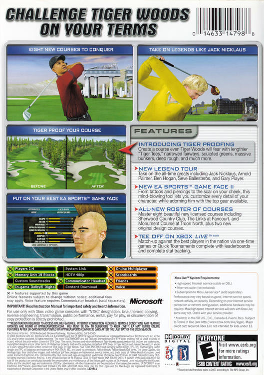 Tiger Woods PGA Tour 2005