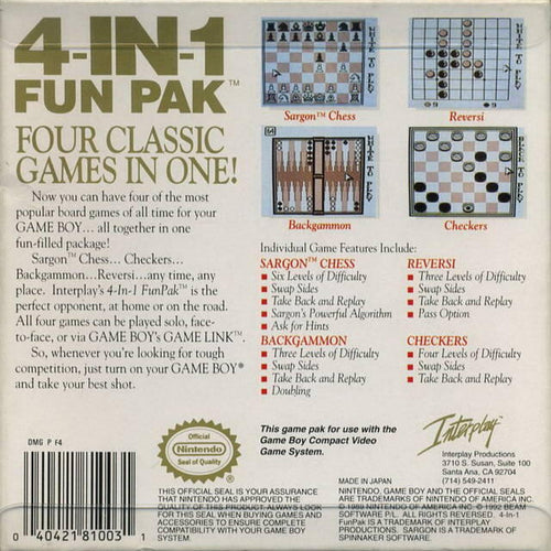 4-in-1 Fun Pak
