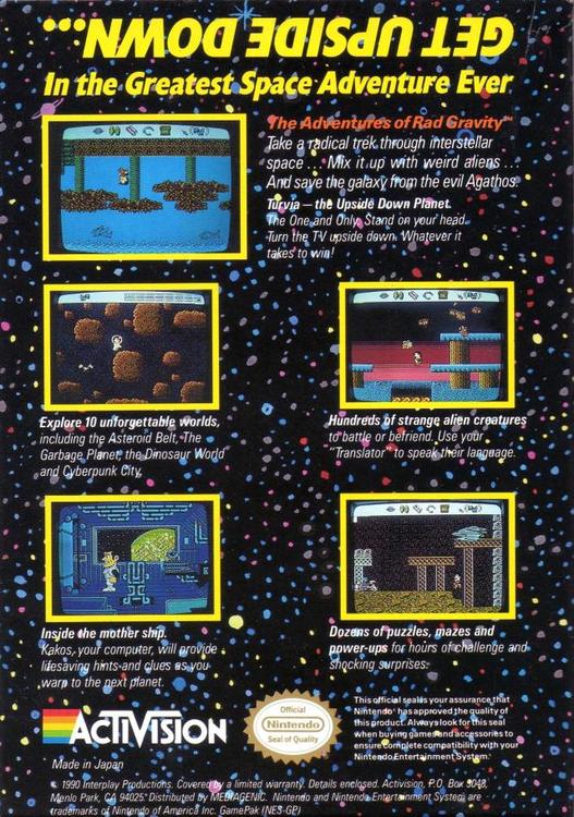 The Adventures of Rad Gravity