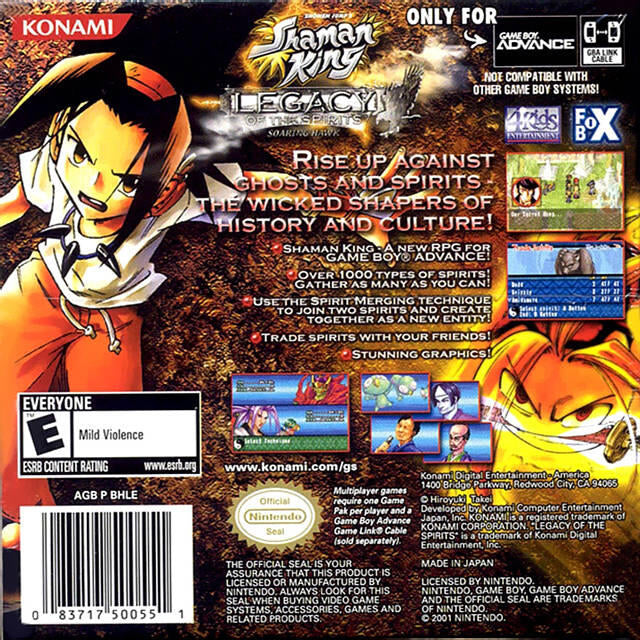 Shonen Jump's Shaman King: Legacy of the Spirits - Soaring Hawk