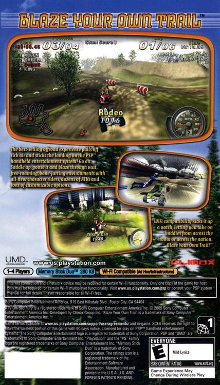 ATV Offroad Fury: Blazin' Trails