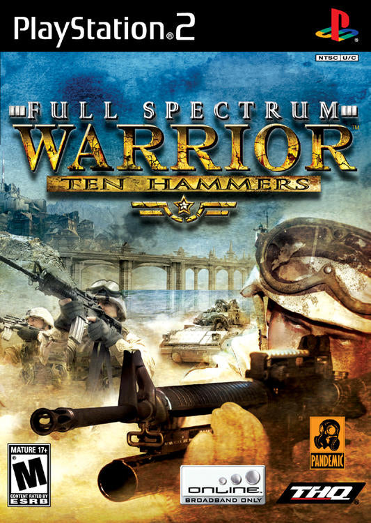 Full Spectrum Warrior: Ten Hammers by Spoutnik Gaspésie - Jeux PS2 (Shopify Collective)