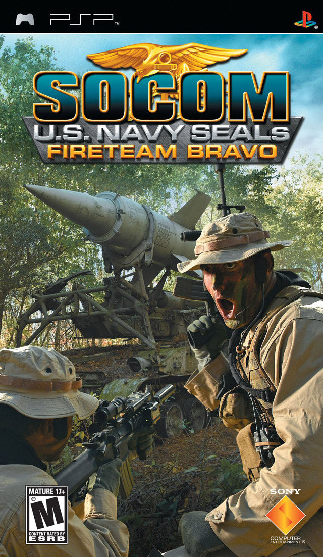 SOCOM: U.S. Navy SEALs Fireteam Bravo by Spoutnik Gaspésie - Jeux PSP (Shopify Collective)