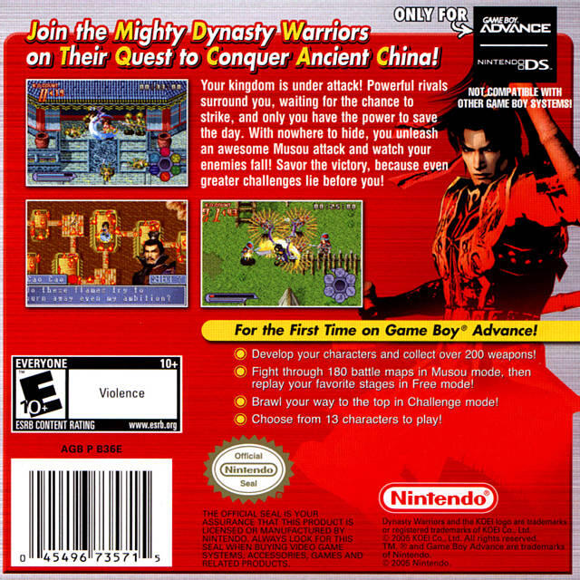 Dynasty Warriors Advance