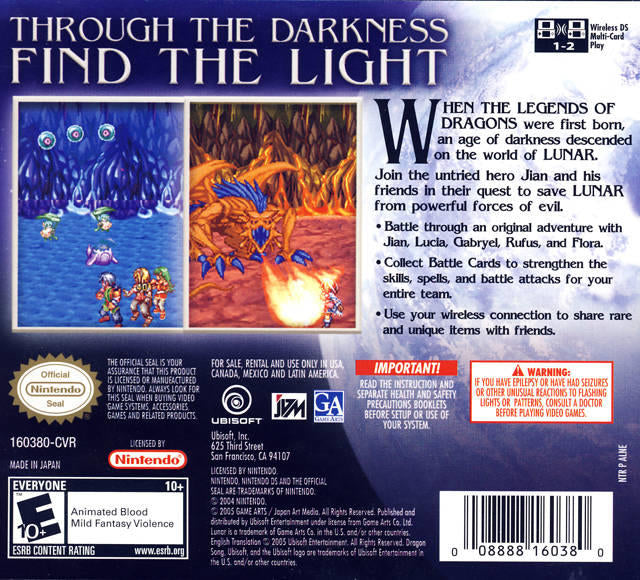 Lunar: Dragon Song