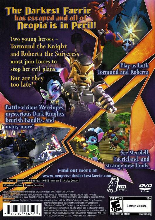Neopets : La Fée noire