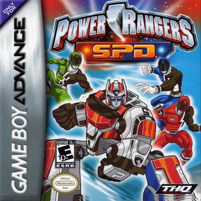 Power Rangers S.P.D. by Spoutnik Gaspésie - Jeux GBA (Shopify Collective)