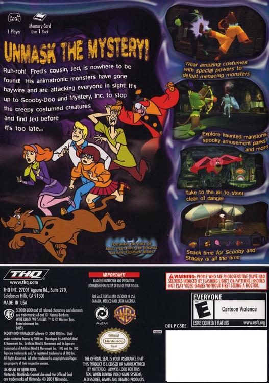 Scooby-Doo!  Unmasked