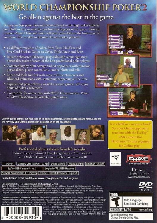 World Championship Poker 2: Featuring Howard Lederer (usagé)