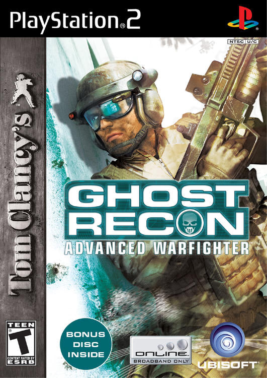 Tom Clancy's Ghost Recon Advanced Warfighter by Spoutnik Gaspésie - Jeux PS2 (Shopify Collective)