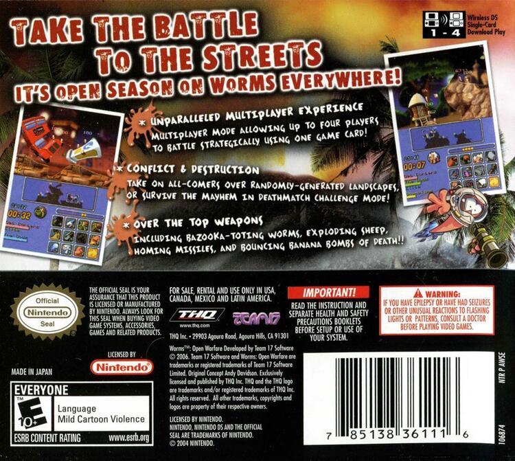 Worms: Open Warfare (occasion)