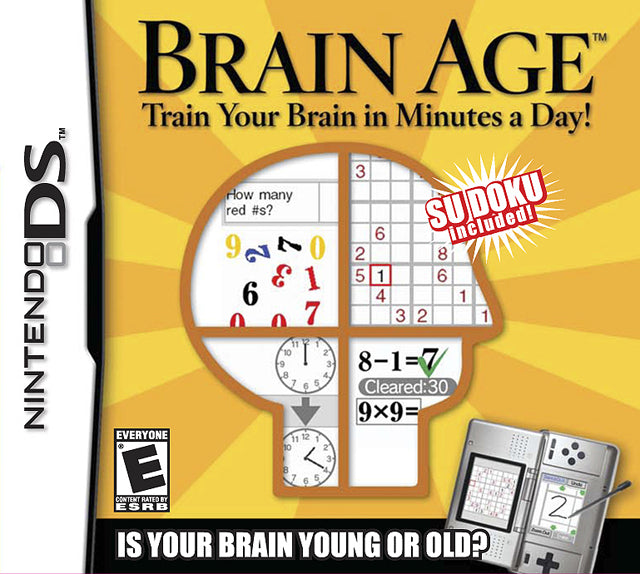Brain Age: Train Your Brain in Minutes a Day! by Spoutnik Gaspésie - Jeux DS / DSi (Shopify Collective)