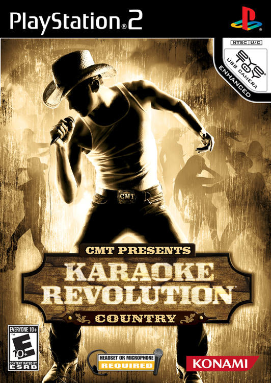 CMT Presents: Karaoke Revolution Country by Spoutnik Gaspésie - Jeux PS2 (Shopify Collective)
