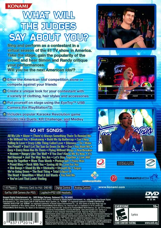 Karaoke Revolution Presents: American Idol   (Microphone is Required but not includes)