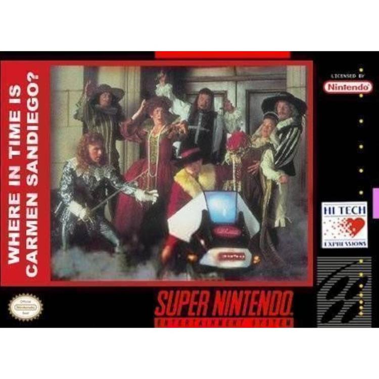 Where in Time is Carmen Sandiego? (usagé) by Spoutnik Gaspésie - Jeux SNES (Shopify Collective)