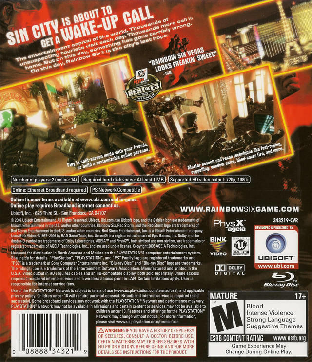 Tom Clancy's Rainbow Six Vegas