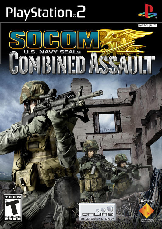 SOCOM: U.S. Navy SEALs: Combined Assault by Spoutnik Gaspésie - Jeux PS2 (Shopify Collective)