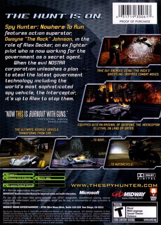 Spy Hunter: Nowhere to Run