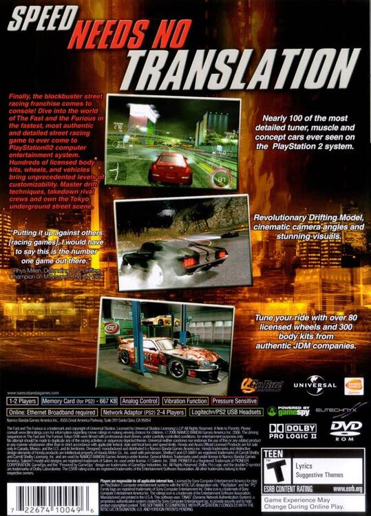 The Fast and the Furious