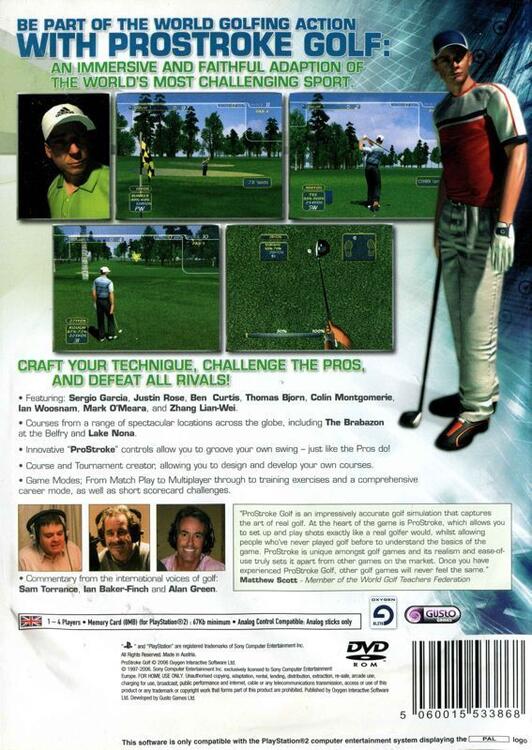 ProStroke Golf: World Tour 2007
