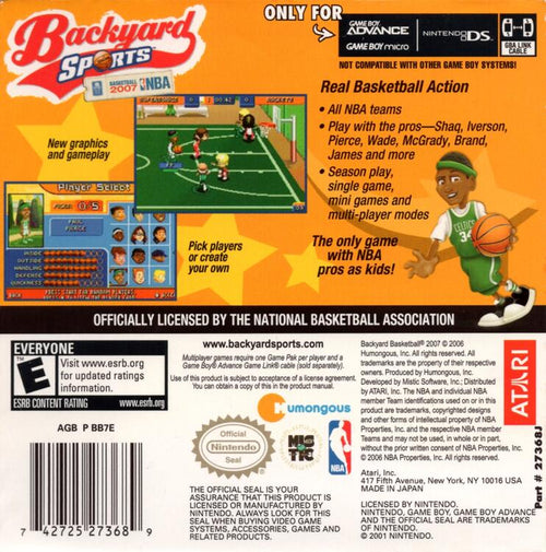 Backyard Sports Basketball 2007