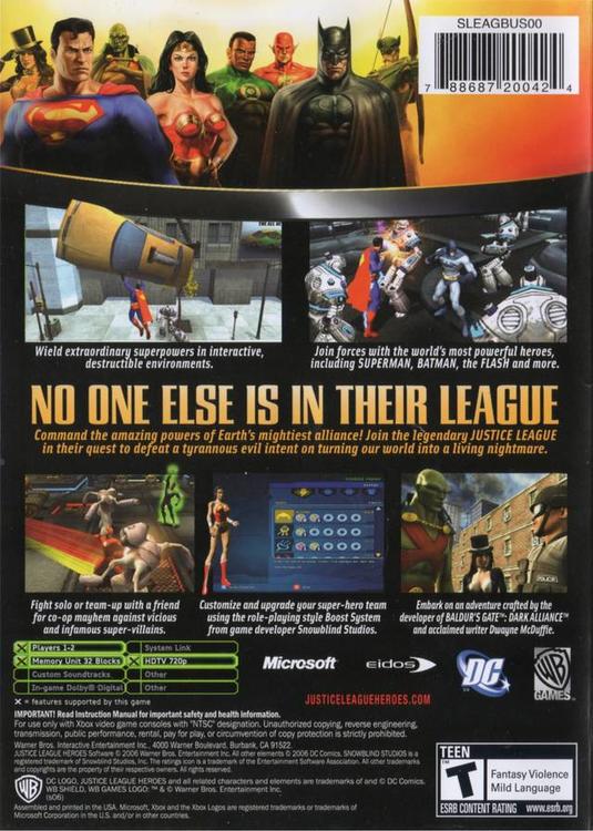 Justice League Heroes