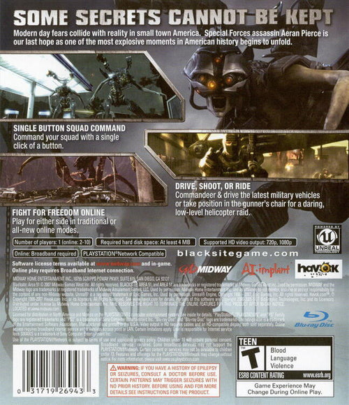BlackSite: Area 51