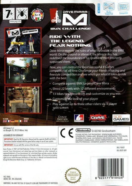 Dave Mirra BMX Challenge