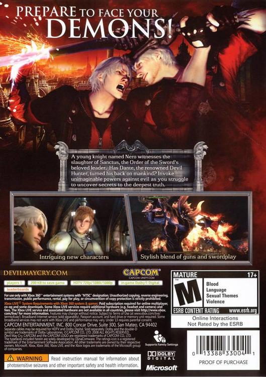 Devil May Cry 4 [Platinum Hits]