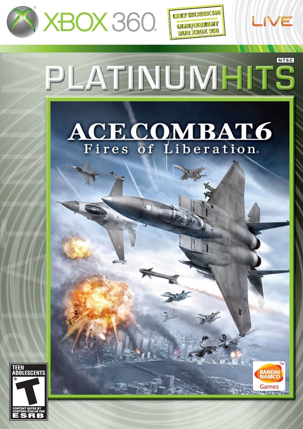 Ace Combat 6: Fires of Liberation (Platinum Hits) by Spoutnik Gaspésie - Jeux Xbox 360 (Shopify Collective)