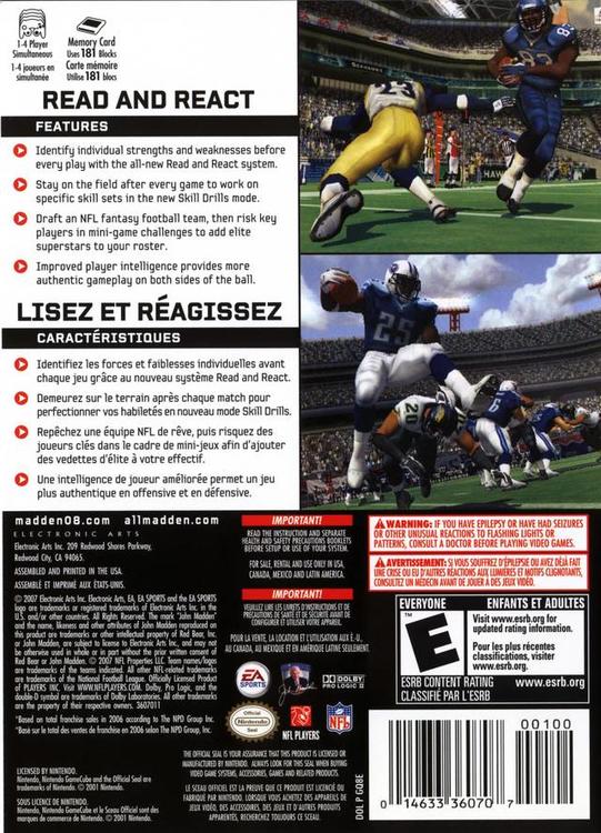 Madden NFL 08
