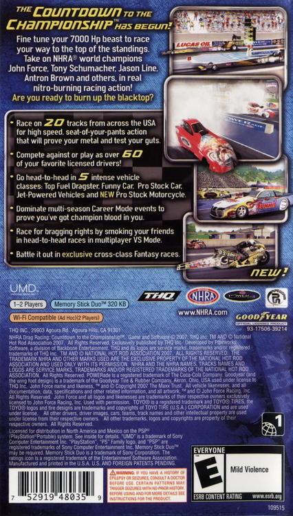NHRA Drag Racing: Countdown to the Championship
