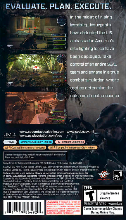 SOCOM: U.S. Navy SEALs Tactical Strike