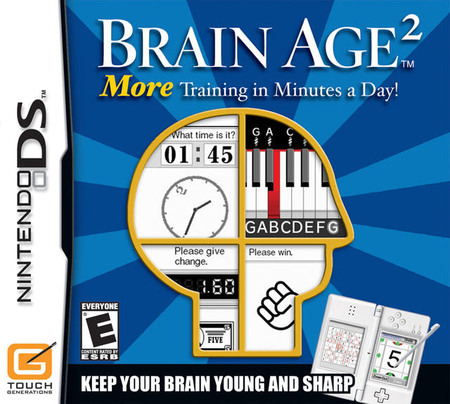 Brain Age 2:  More Training in Minutes a Day by Spoutnik Gaspésie - Jeux DS / DSi (Shopify Collective)