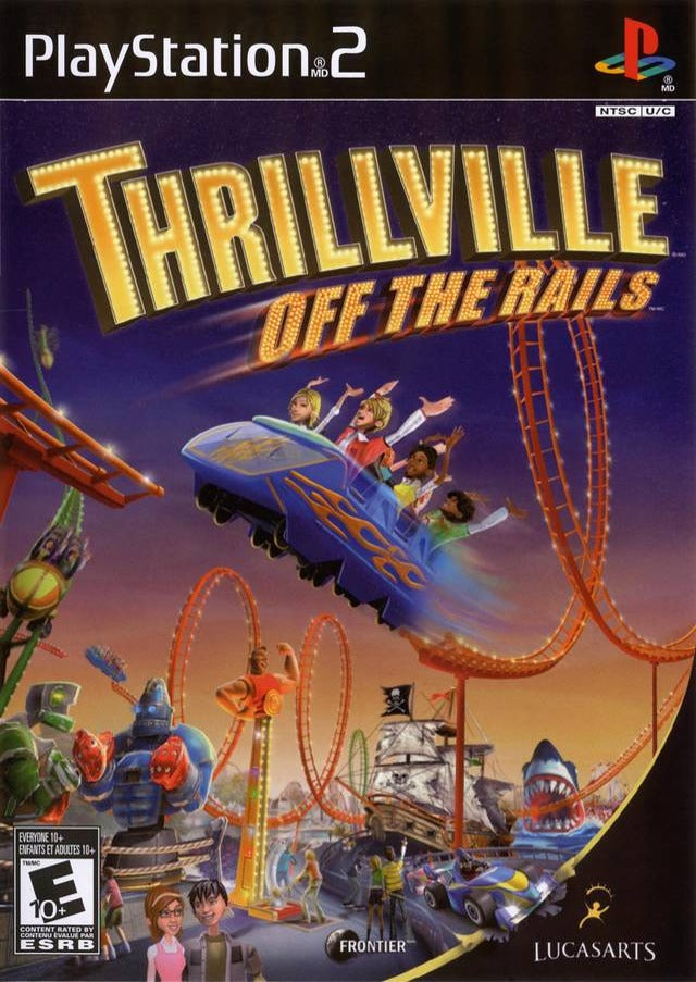 Thrillville: Off the Rails by Spoutnik Gaspésie - Jeux PS2 (Shopify Collective)