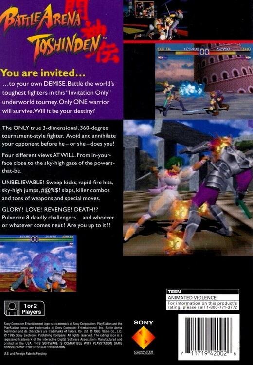 Battle Arena Toshinden