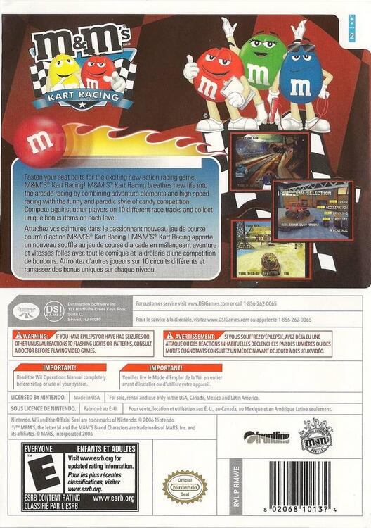 M&M's  Kart Racing