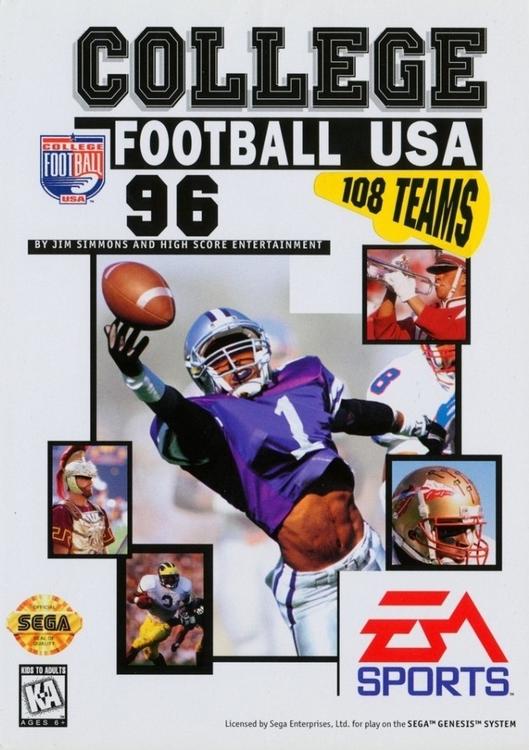 College Football USA 96 by Spoutnik Gaspésie - Jeux Genesis (Shopify Collective)