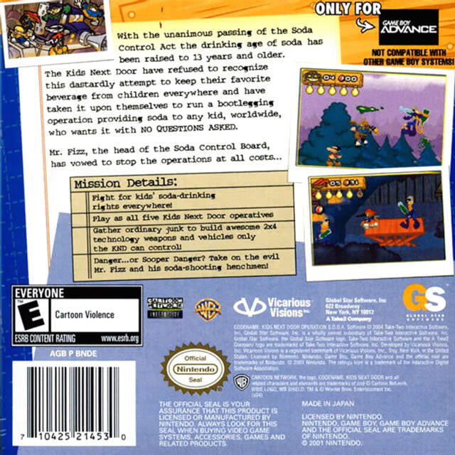 Codename: Kids Next Door: Operation S.O.D.A.