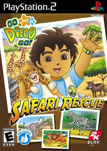 Go, Diego, Go! Safari Rescue by Spoutnik Gaspésie - Jeux PS2 (Shopify Collective)