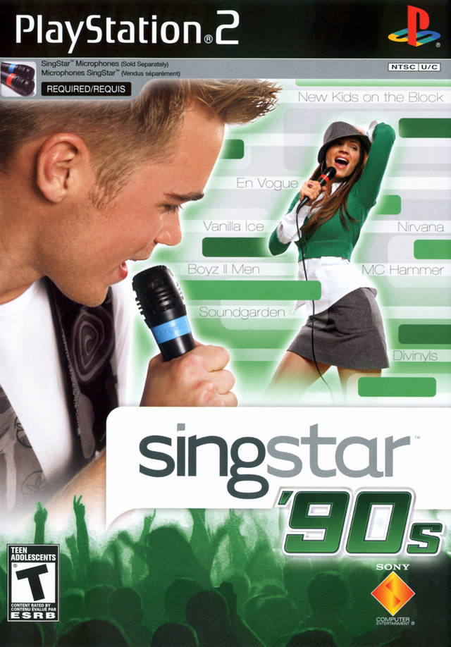 SingStar '90s [Microphone Required but not includes] by Spoutnik Gaspésie - Jeux PS2 (Shopify Collective)