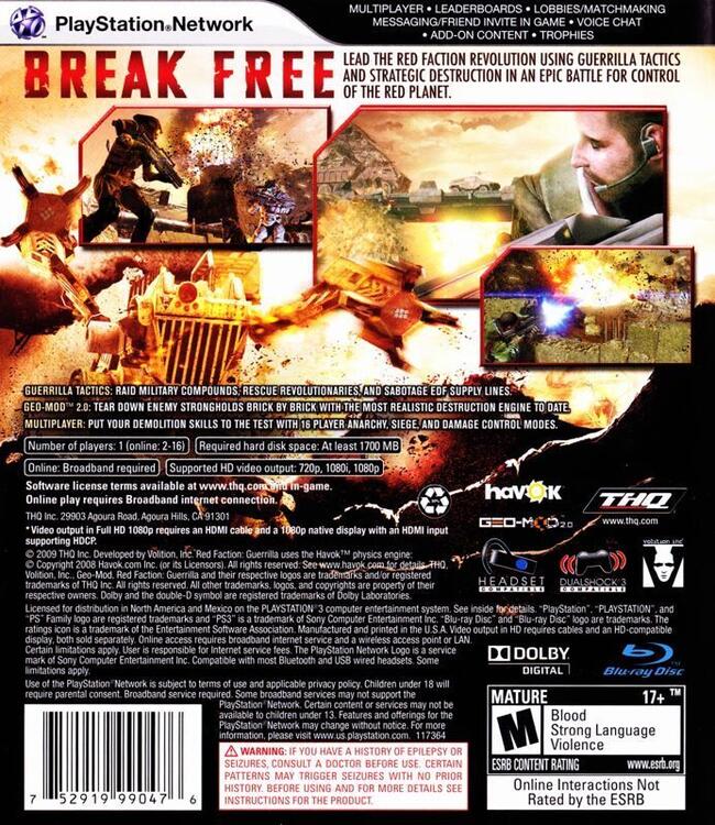 Red Faction: Guerrilla