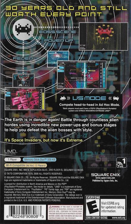 Space Invaders Extreme
