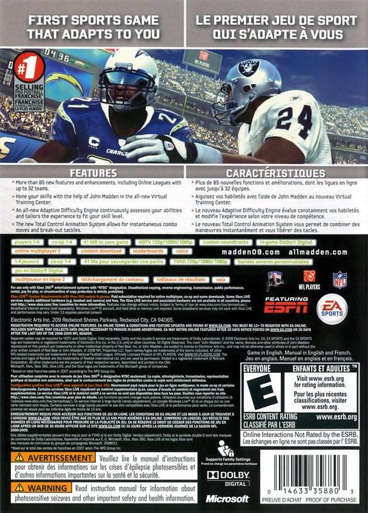 Madden NFL 09