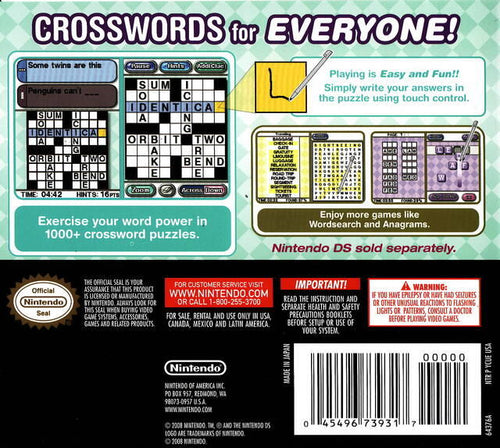 Crosswords DS