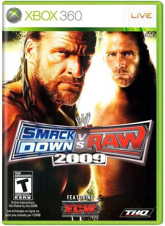 WWE Smack Down vs Raw 2009 (usagé) by Spoutnik Gaspésie - Jeux Xbox 360 (Shopify Collective)