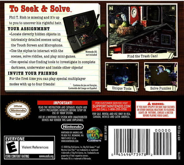 Mystery Case Files: MillionHeir