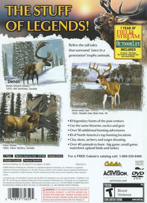 Les Aventures Légendaires de Cabela